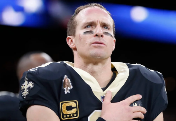 drew brees makes his nbc debut, internet amazed by his new hair