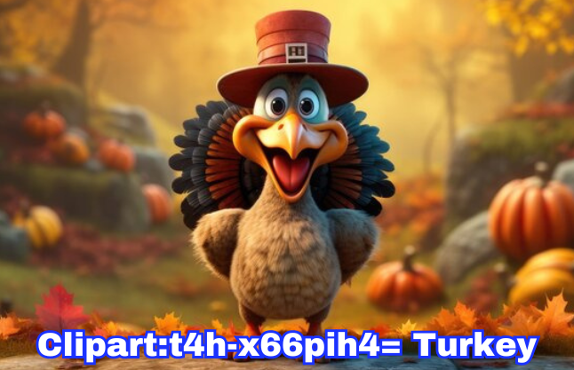 clipart:t4h-x66pih4= turkey